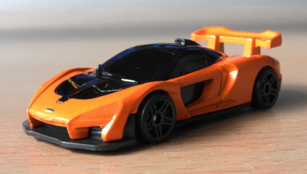 Машинка Базова Hot Wheels Forza Horizon 4 McLaren Senna Exotics 1:64 FYG22 Orange - Retromagaz, image 2