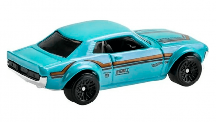 Машинка Базовая Hot Wheels '70 Toyota Celica J-Imports 1:64 GTC09 Turquoise - Retromagaz, image 3