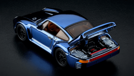 Машинка Premium Hot Wheels Porsche 959 Red Line Club RLC 1:64 HWF18 Blue - Retromagaz, image 4