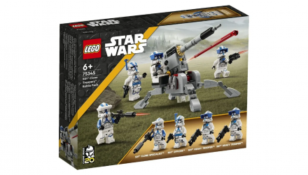 Конструктор Lego Боевой Отряд Бойцов-Клонов 501-го Легиона Star Wars 75345 Без Фигурок Новый - Retromagaz, image 1