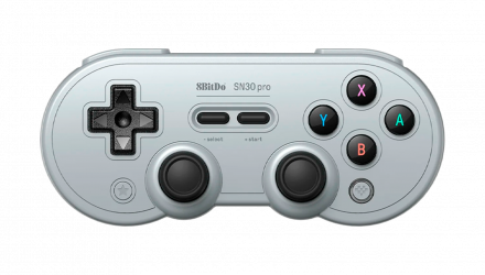 Геймпад Беспроводной 8BitDo SNES SN30 Pro Grey Б/У - Retromagaz, image 1