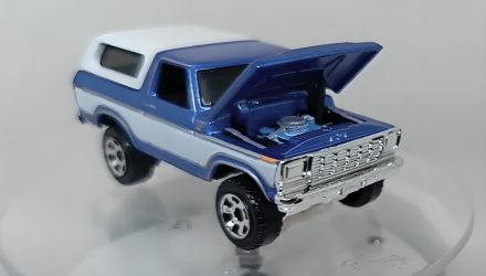 Тематична Машинка Matchbox 1978 Ford Bronco Moving Parts 1:64 FWD28/HVM87 White - Retromagaz, image 5