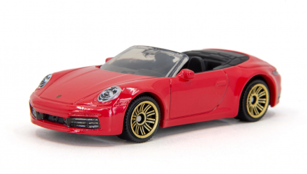 Машинка Большой Город Matchbox Porsche 911 Carrera Cabriolet Highway 1:64 HVN24 Red - Retromagaz, image 1