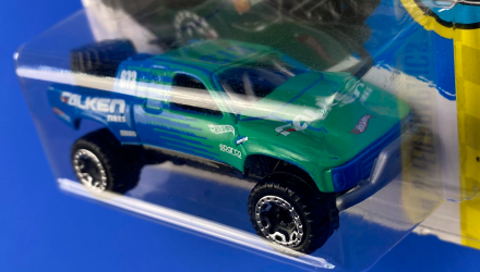 Машинка Базовая Hot Wheels Toyota Off-Road Truck Falken Speed Graphics 1:64 DTX61 Blue - Retromagaz, image 4