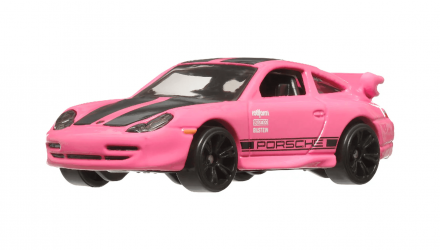 Тематическая Машинка Hot Wheels Porsche 911 GT3 Cup Neon Speeders 1:64 HLH72/HRW75 Pink - Retromagaz, image 1