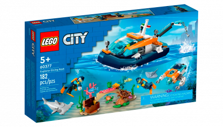 Конструктор Lego Дослідницький Підводний Човен City 60377 Новий - Retromagaz, image 1