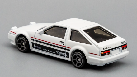 Машинка Базовая Hot Wheels Toyota AE86 Sprinter Trueno Hatchbacks 1:64 HCV01 White - Retromagaz, image 3