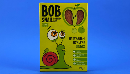 Конфеты Натуральные Bob Snail Яблочные - Retromagaz, image 1