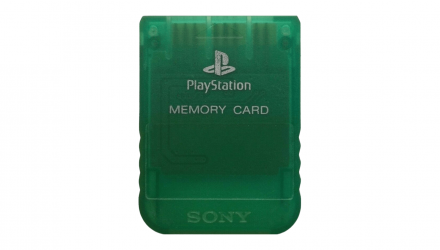 Карта Пам'яті Sony PlayStation 1 2MB Trans-Green Б/У - Retromagaz, image 4