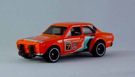 Машинка Базова Hot Wheels '70 Ford Escort RS1600 Baja Blazers 1:64 GHB86 Orange - Retromagaz, image 2