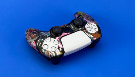 Чохол Силіконовий RMC PlayStation 5 Dragon Black Pink Новий - Retromagaz, image 2