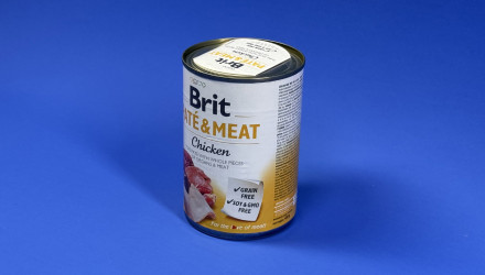 Влажный Корм для Собак Brit Care Pate & Meat Говядина и Курица 400g - Retromagaz, image 1