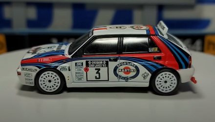 Машинка Premium MINI GT Lancia Delta HF Integrale Evoluzione 1:64 White - Retromagaz, image 4