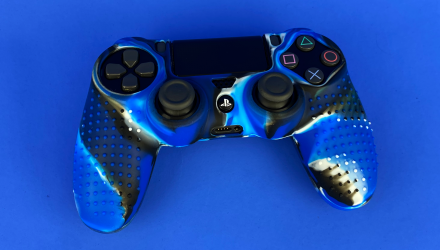 Чехол Силиконовый RMC PlayStation 4 Blue Camouflage Новый - Retromagaz, image 6