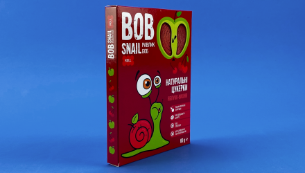 Конфеты Натуральные Bob Snail Яблочно-Вишневые 60g - Retromagaz, image 3