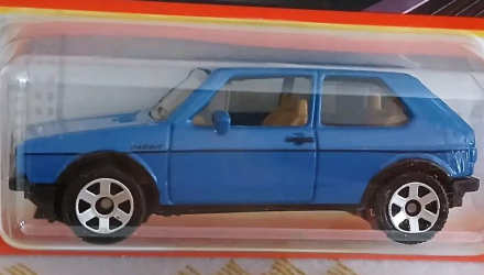 Машинка Велике Місто Matchbox 1976 Volkswagen Golf GTI MK1 Metro 1:64 HVL64/HVN92 Blue - Retromagaz, image 1