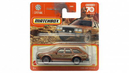 Машинка Велике Місто Matchbox 1980 AMC Eagle Off-Road 1:64 HLC66 Brown - Retromagaz, image 1