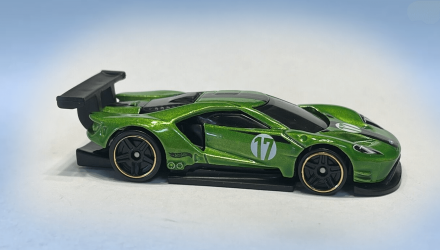 Машинка Базовая Hot Wheels 2016 Ford GT Race Then and Now 1:64 HTC71 Green - Retromagaz, image 3