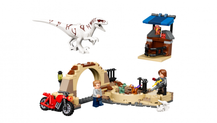 Конструктор Lego Переслідування Атроцираптора на Мотоциклі Jurassic World 76945 Новий - Retromagaz, image 5