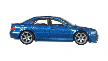 Машинка Premium Hot Wheels Audi S4 quattro Deutschland Design 1:64 GRJ69 Blue - Retromagaz, image 4