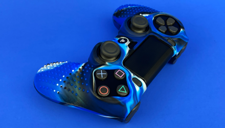 Чехол Силиконовый RMC PlayStation 4 Blue Camouflage Новый - Retromagaz, image 2