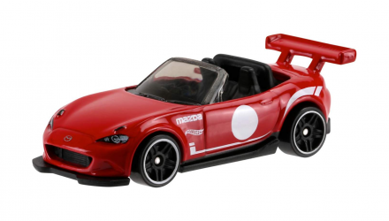 Машинка Базовая Hot Wheels '15 Mazda MX-5 Miata Nightburnerz 1:64 DHP05 Red - Retromagaz, image 3