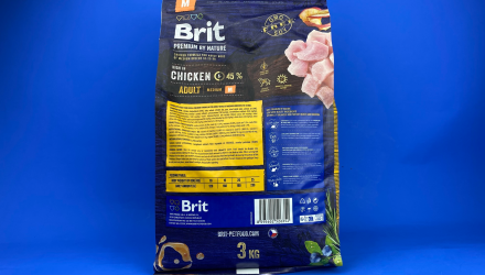 Сухой Корм для Собак Brit Premium Adult M Курица 3kg - Retromagaz, image 2