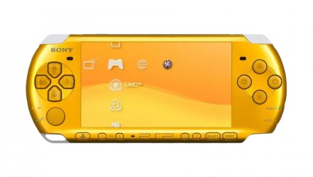 Консоль Sony PlayStation Portable Slim PSP-3ххх Модифікована 32GB Bright Yellow + 5 Вбудованих Ігор Б/У - Retromagaz, image 1