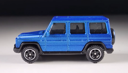 Машинка Велике Місто Matchbox '15 Mercedes-Benz G-Class Special Edition 1:64 HJF43 Blue - Retromagaz, image 4