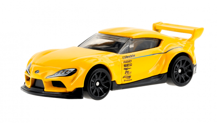 Машинка Базовая Hot Wheels '20 Toyota GR Supra Speed Graphics 1:64 GTB76 Yellow - Retromagaz, image 2