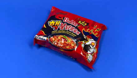 Локшина Samyang Buldak Hot Chicken Flavor Ramen 2x Spicy Гостра 140g - Retromagaz, image 1