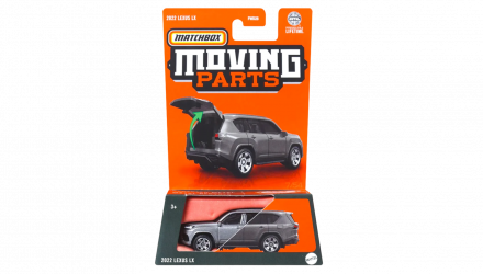 Тематична Машинка Matchbox 2022 Lexus LX Moving Parts 1:64 FWD28/HVN09 Grey - Retromagaz, image 1