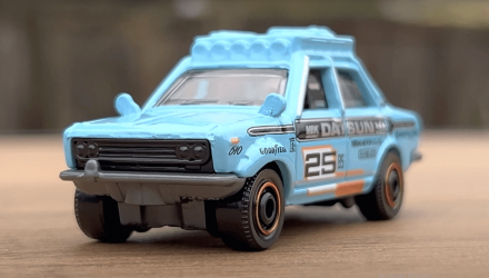 Машинка Велике Місто Matchbox '70 Datsun 510 Adventure 1:64 JBR65 Blue - Retromagaz, image 2