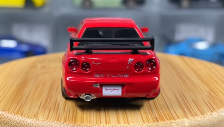 Машинка Premium MINI GT Nissan Skyline GT-R (R34) Tommykaira R-z 1:64 Red - Retromagaz, image 6