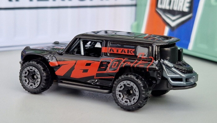 Машинка Базова Hot Wheels Ford Bronco R Hot Trucks 1:64 HKJ04 Black - Retromagaz, image 3