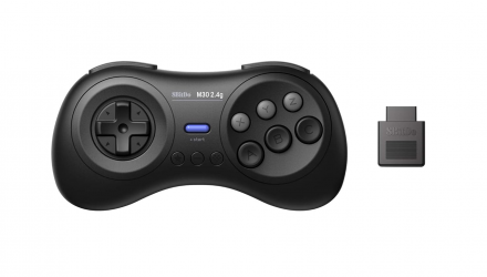 Геймпад Беспроводной 8BitDo Mega Drive M30 2.4G Black Новый - Retromagaz, image 6