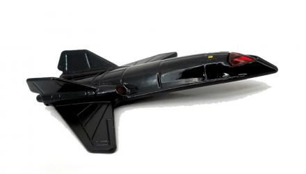 Машинка Базовая Hot Wheels Marvel X-Men X-Jet Screen Time 1:64 HCT54 Black - Retromagaz, image 2