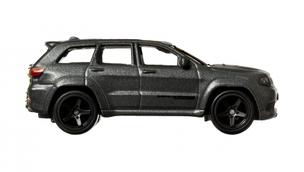 Машинка Premium Hot Wheels Jeep Grand Cherokee Trackhawk Fast & Furious 1:64 HNW48 Grey - Retromagaz, image 4