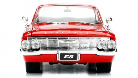 Машинка Jada 1961 Chevrolet Impala Sport Coupe Fast & Furious 1:24 Red - Retromagaz, image 4