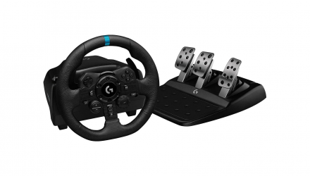 Набор Руль Проводной Logitech PlayStation 4 G923 Black Новый  + Рычаг Переключения Передач 5 Xbox Driving Force Shifter - Retromagaz, image 3