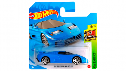 Машинка Базова Hot Wheels '94 Bugatti EB110 SS Exotics 1:64 GRX25 Blue - Retromagaz, image 1