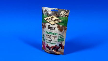 Лакомства для Кошек Carnilove Crunchy Snack Duck with Raspberries 50g - Retromagaz, image 1