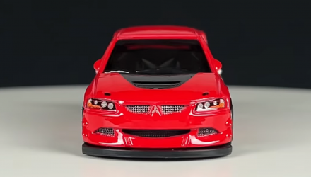 Тематична Машинка Hot Wheels Mitsubishi Lancer Evolution IX Fast & Furious 1:64 HNR88/HNT03 Red - Retromagaz, image 5