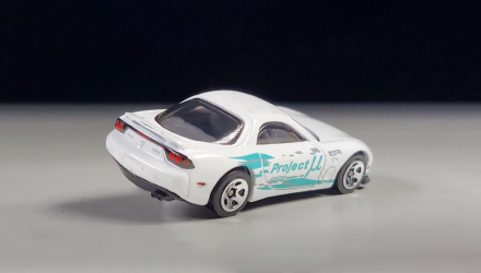 Машинка Базовая Hot Wheels '95 Mazda RX-7 J-Imports 1:64 HTC46 White - Retromagaz, image 2