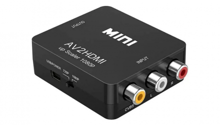 Адаптер RMC 3RCA - HDMI + Mini-USB - Retromagaz, image 1