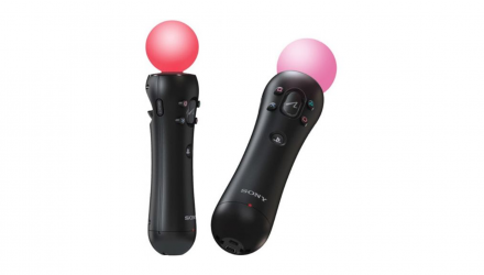 Контроллеры Беспроводной Sony PlayStation 4 Move Controller Twin Pack Black Новый - Retromagaz, image 2