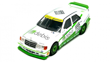 Машинка Premium MINI GT Mercedes-Benz 190E 2.5 16 Evolution II 1991 DTM 1:64 White - Retromagaz, image 2