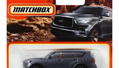 Машинка Велике Місто Matchbox Infiniti 2022 Infiniti QX80 Adventure 1:64 HVL12/HVN40 Grey - Retromagaz, image 1