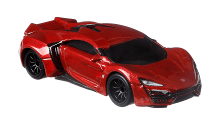 Машинка Premium Hot Wheels Lykan Hypersport W Motors Lykan Hypersport Fast & Furious GRL70 Red Новий - Retromagaz, image 2