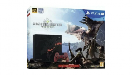 Консоль Sony PlayStation 4 Pro CUH-70-71xx Monster Hunter World Limited Edition 1TB Black Б/У - Retromagaz, image 1